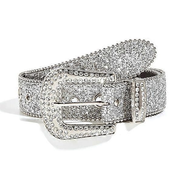 Rhinestone Belte Midjebånd Black