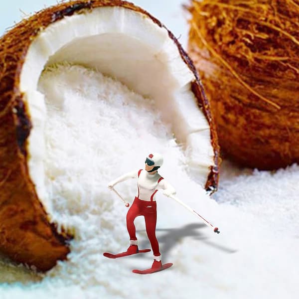 Resin 1/87 Ski Figurer Landskabsfigur Scener Tilbehør Rød