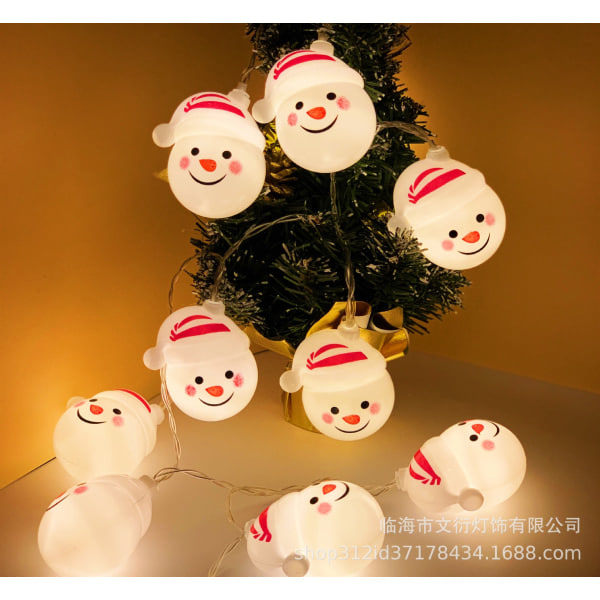 1 stk 1,5 m Lyslenke Juledekorasjon Julenisseform Gave Nattlys Lyslenke Uten Batterier For Stue Christmas Clown