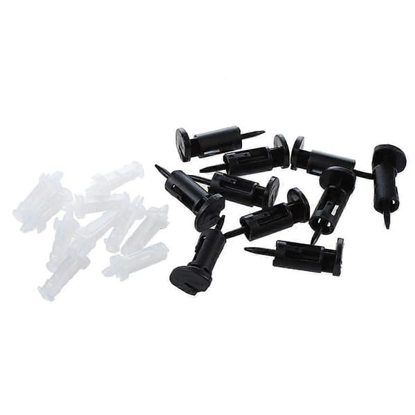 10 stk. monteringsklips monteringspinner trykkskruefeste for Intel Socket 775 1150