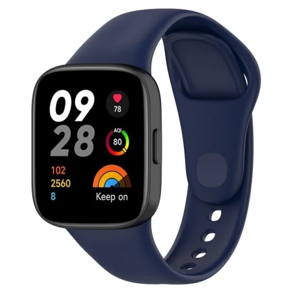 Håndleddsrem for Xiaomi Redmi Watch 3 Myk silikon erstatningsarmbånd Fargebånd for Redmi Watch3 Active Armbånd 3