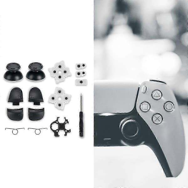Til PS5 Controller L1-R1 L2-Trigger Knap Analog Stick Ledende Gummi Reparation