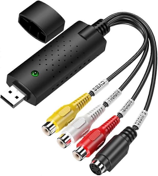 USB VHS Video Capture Converter til Digital DVD Optager DVD Overførsel Video Capture til Windows, USB Videokort