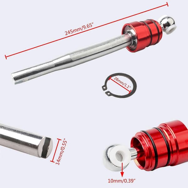 Short Throw Shifter til E30 E36 E39 M3 M5 Z3 325 Aluminium Quick Shifter -Yx Purple