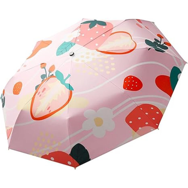 Kompakt Rejseparasol Kreativ Parasol Foldbar Solparasol Kvinders Solparasol Rejseparasol