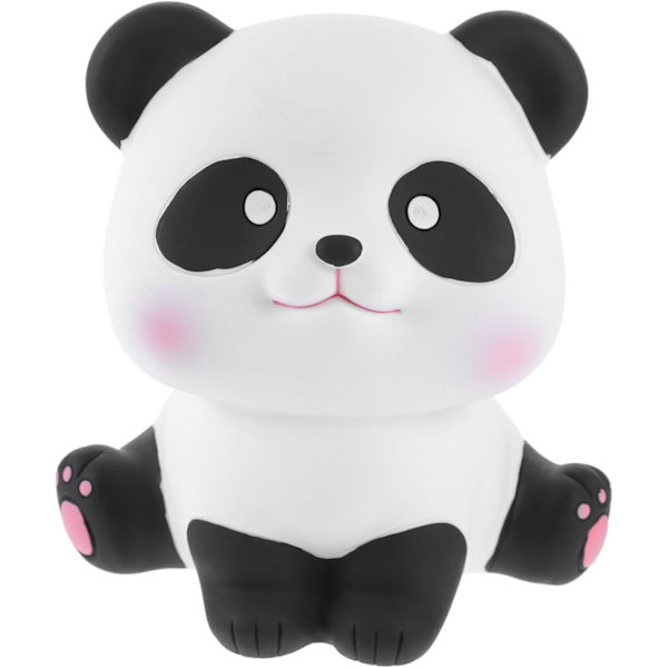 Panda Spargris Unbreakable Pengerboks Dyr Spargris Kreativ Spargris Panda Myntboks Skrivebord Sparing Krukke Spargriser