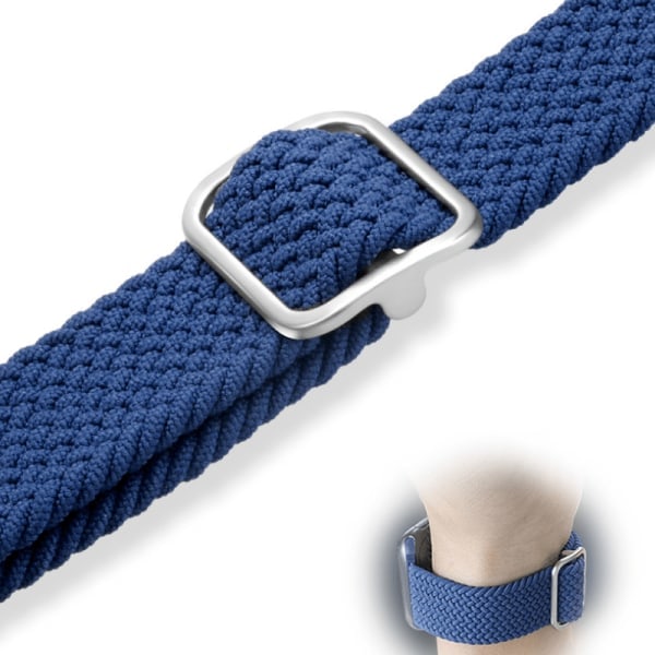 Flätat armband Apple Watch 38/40/41 Välj färg/storlek M Blue green