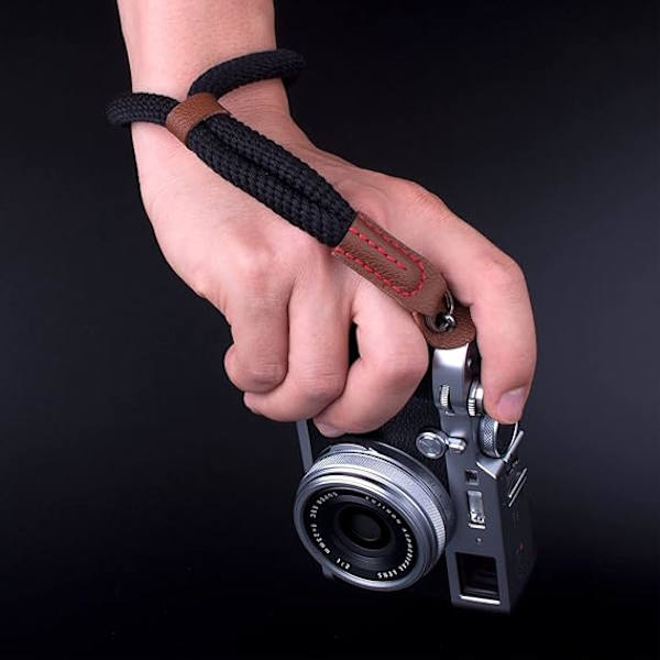 Mjuk kamerahandrem, repkamerahandsrem för DSLR SLR-systemkameror Justerbar säkerhetsrem