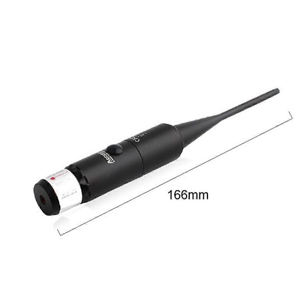 Laser Kalibrator Aluminium Legering Kalibrator Drejningsfri Laser Kalibrator 8-Huls Justerbar Adapter til 0.177 til 0.50 Kaliber Red Laser