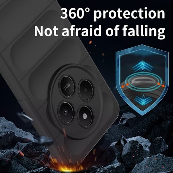 Xiaomi Redmi 14C Suojakuori Magic Shield Musta