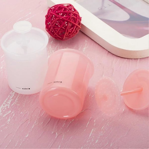 Ansigtskum Maker, Ansigtsvask Skum Maker, Manuel Vask Bobble Maker, Ansigtsrens Skum Maker, Skum Maker Kop, Bobble Foamer  Pink