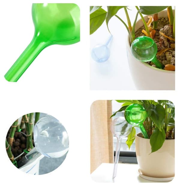 12 stk. selvvandede havevandingsenheder transparent