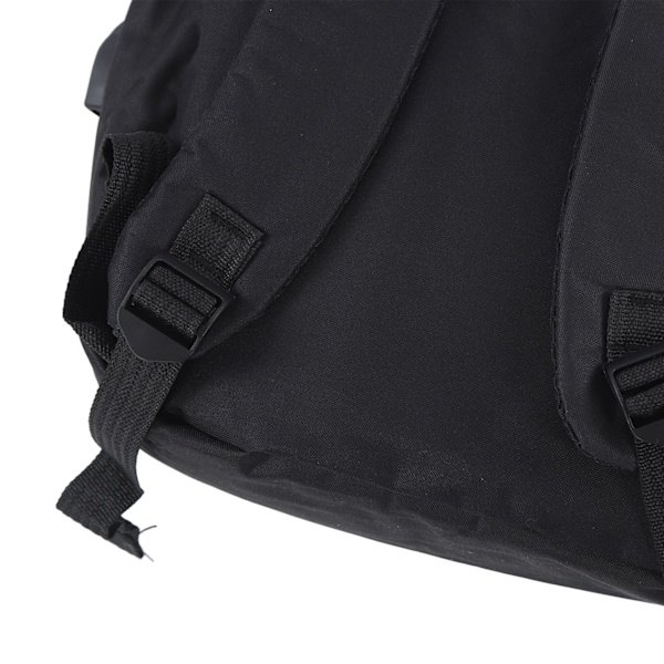 Laptop Resväska, Unisex, Arbetsryggsäck med USB-laddningsport, Datorväska, Casual Daypack för Män och Kvinnor, Svart