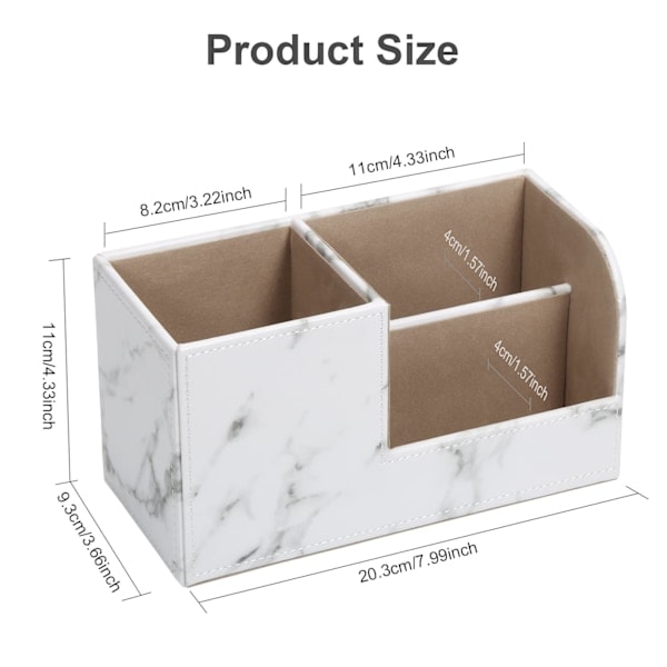 Kynäteline Pöytä - Toimiston Kynäteline Järjestäjä Pöytä Pöytätarvikkeet Toimistotarvikkeet Järjestely Sisustus White Marble