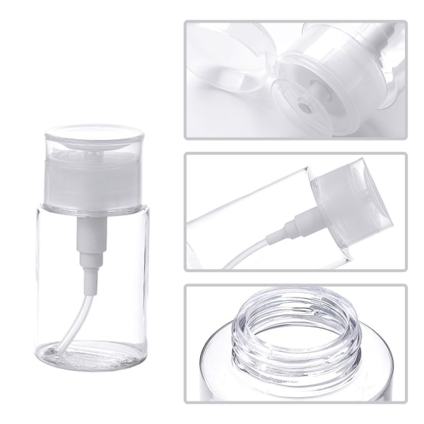 Professionell Tryckpump för Vätska, Tom Flaska Dispenser 100ML