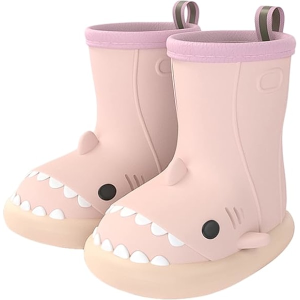 1 kpl Vauvan Sadekumit Lapset Tytöt Wellies Ihanat Kuviot Pojat Wellies EVA Liukumaton Vedenpitävä Vauva Ulkoilukengät Pink 17cm