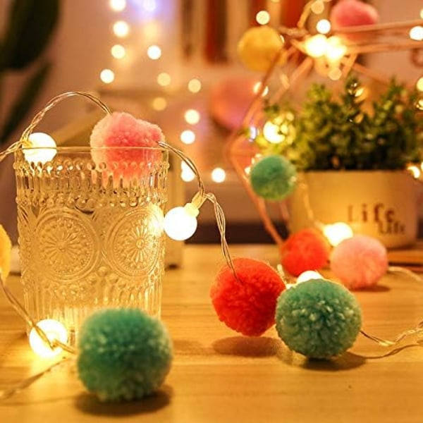 20 LED lysstrimler, 3 m indendørs julelysstrimler