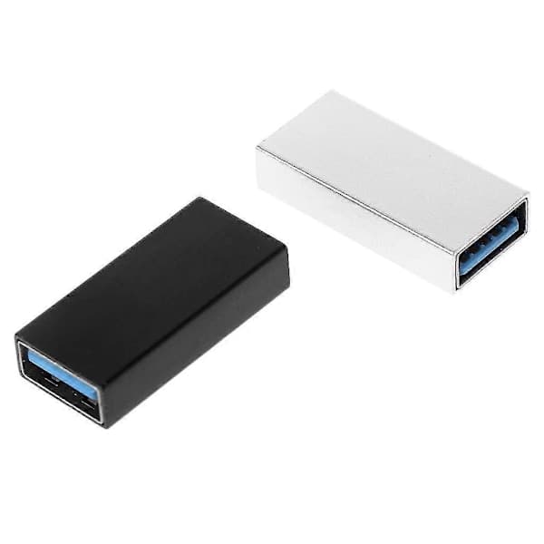 USB 3.0 Naarasliitin Tyyppi A Jatkoadapteri Black