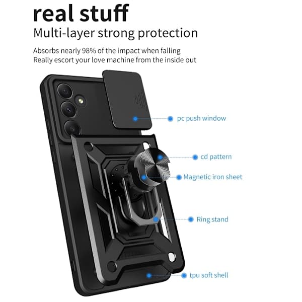 Samsung Galaxy A55 5G Cover CamShield Ring Sort
