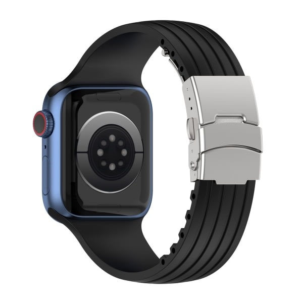 Urrem til Apple Watch 7 SE 6 5 4 3 2 black 38/40/41MM-38/40/41MM