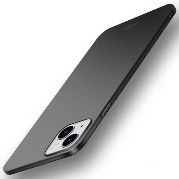 Mofi Frosted PC Ultratynt Hardt Deksel til iPhone 15 Pro Black