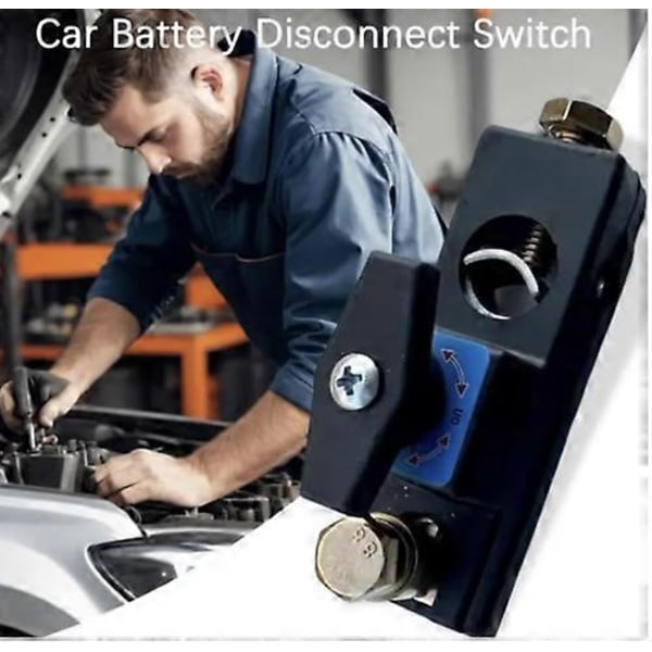Smart Bilbatteri Frånkopplingsbrytare, Smart Bilbatteri Frånkoppling, Batteribrytare 12-24V