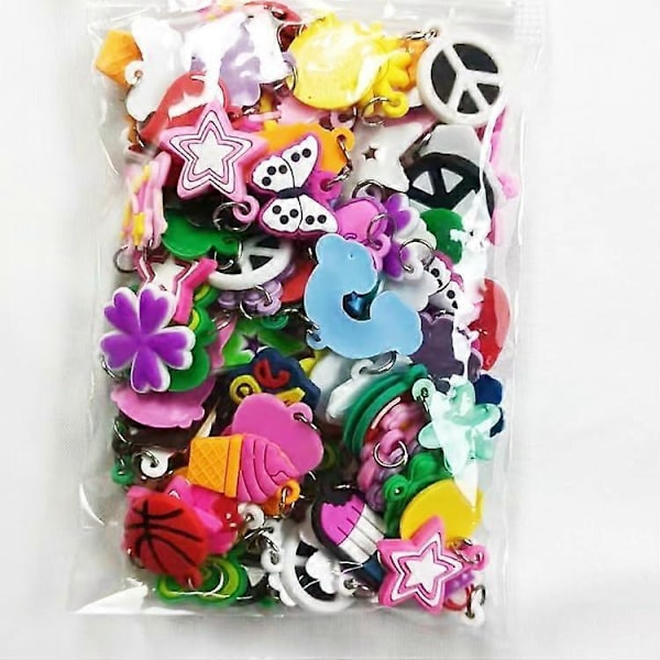 Loom Band Charm Armband Charm Charm för Loom Band Charm för Flickor Semesterpresent