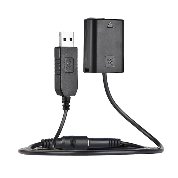 Np-fw50 Dummy Batteri + DC Strøm Bank (5v 2a) USB Adapterkabel Erstatning For Ac-pw20 For Sony Nex-3/5/6/7 Serie A33 A37 A35 A55 A7 A7r A7ii