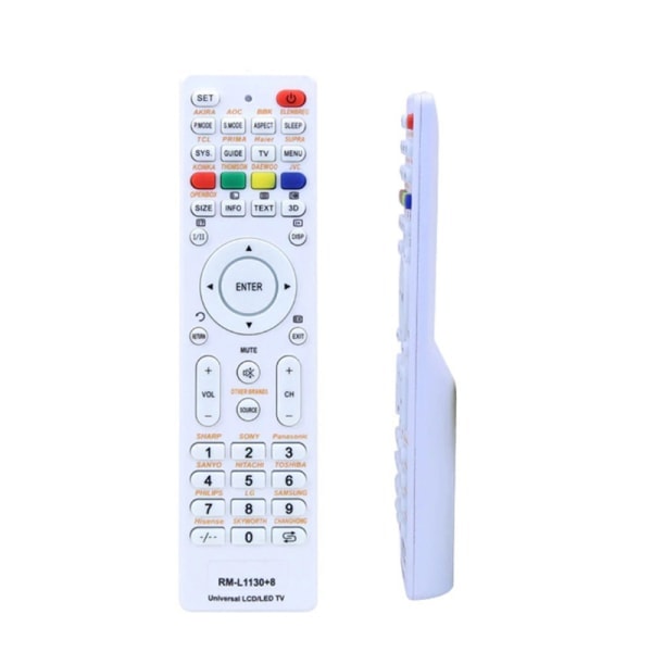 Universal Ersättningsfjärrkontroll RM-L1130+8 för alla märken T