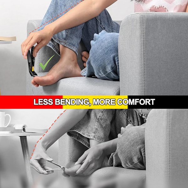 INF Negleklippere med Buet Design og Bred Åbning