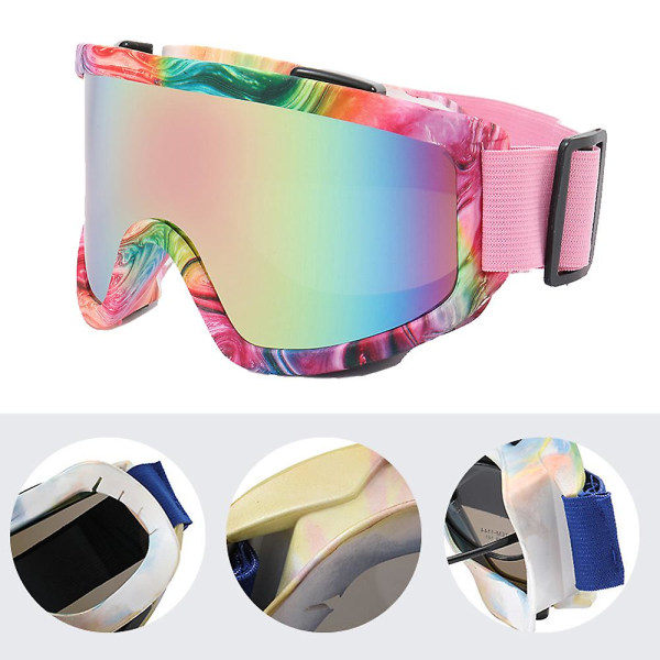 Utomhusgoggles för bergsklättring, vindtäta goggles