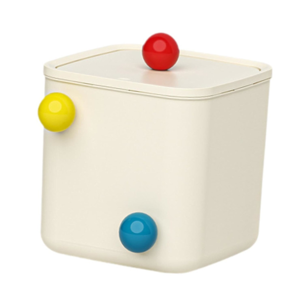 Kreativ Mini Papperskorg Sopbehållare Skrivbordsförvaring Lätt 15 cmx15 cmx8.5 cm 14.5cm