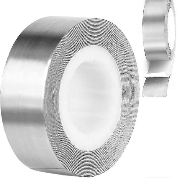 1 st Golf Blytejp Hög Densitet Självhäftande Blytejp Silverbelagd Viktrulle 254x12,7mm Golfvikter Tejp
