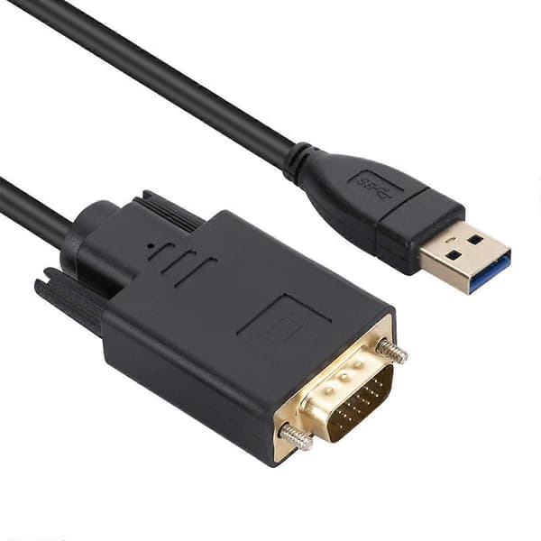 USB til VGA-adapter USB 3.0 til VGA-videokabelkonverter for projektor-TV