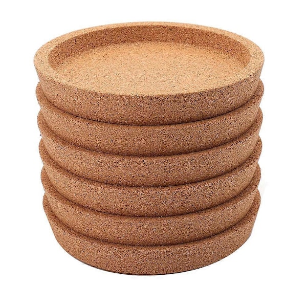 16 kpl Korkkialuset, 10 cm Imukykyiset Lämmönkestävät Pyöreät Korkkialuset Useimmille Mukeille