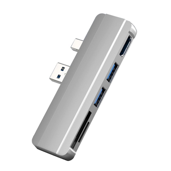 USB Hub 3.0 Dokkingstasjon Splitter For Surface Pro 4 5 6 Hot Swappin