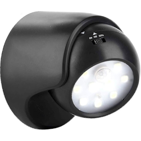 Vägglampa utomhus med rörelsesensor, 1000 lumen LED utomhusbelysning