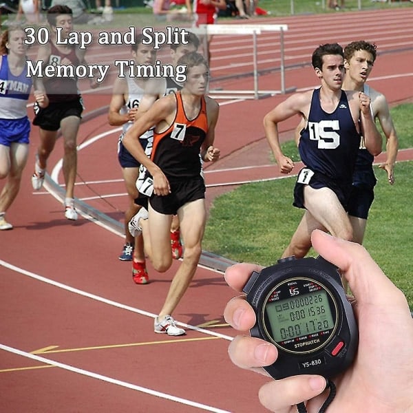 Stoppur Pro Timer 3 Raw 10/30/100 Varv Split Minne