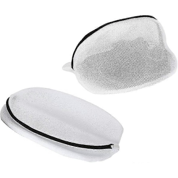 3 st Skotvättspåsar, 3 st Mesh Tvättväska för Skor med Dragkedja för Sneakers, Strumpor, BH:ar
