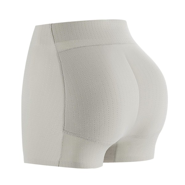 Latex Falske Rumpe Truser for Kvinner Plump Fass Løftepute og Hoftepolstring Hofteformende Rumpeforsterker Holdningskorrigerer Off-white S Waist 53 60cm