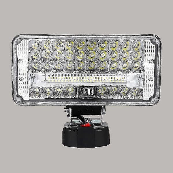 LED-ulkotyövalaisin USB-virtapankki taskulamppu Li-Ion-akkulampulle