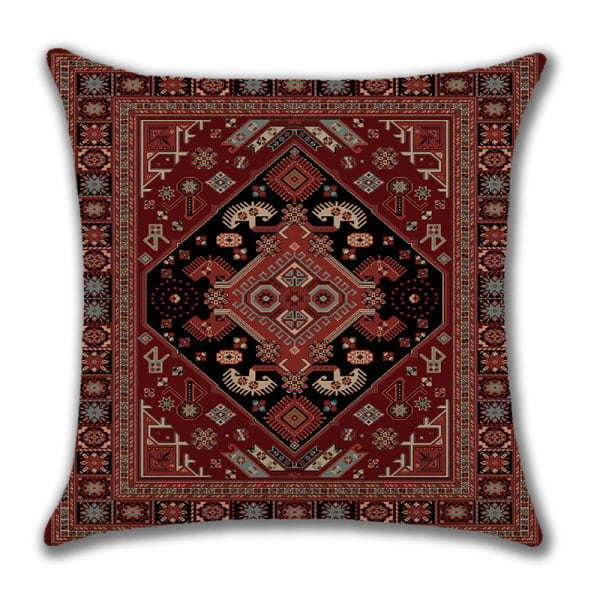 Persian Geometric Koristetyynyt Koti Sisustus Sarja 4