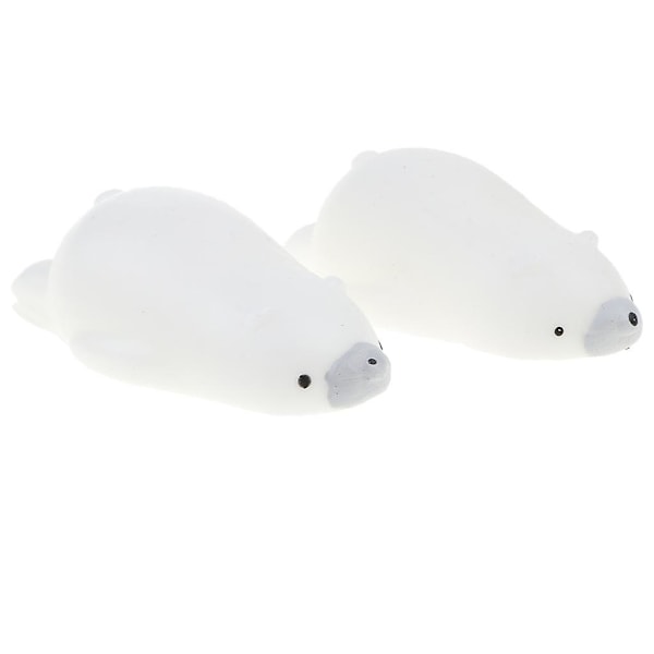 Squishies Leksoft Squishy Stress Relief Barn & Vuxen Leks Isbjörn