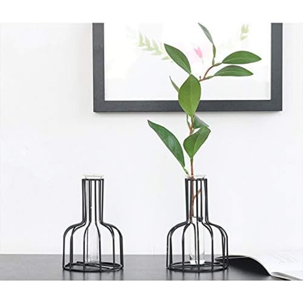 2st Mini Vas Set Bordsdekoration Små vaser