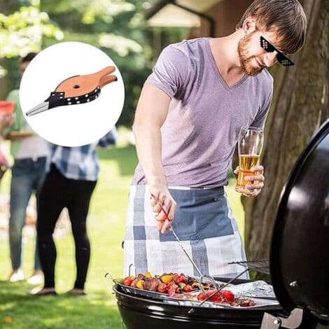 Vedeldad fläkt, eldstadsfläkt, manuell eldstadsfläkt, gjutjärnsmunstycke för vedeldad eldstad med upphängningssnöre, för eldstad,
