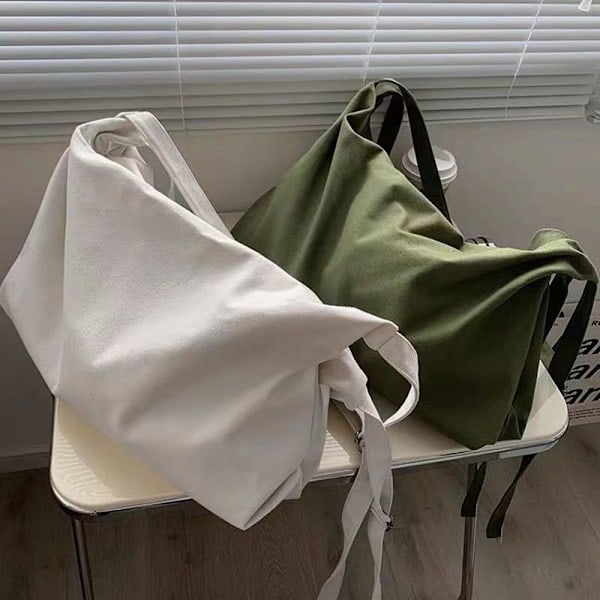 Axelväskor Messenger Bag VIT vit white
