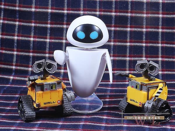 Wall-e Robot Actionfigur Samlarmodell Leksakdocka 6 cm 3 typer Eva