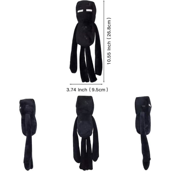 2 stk Creeper og Enderman - Plyslegetøj