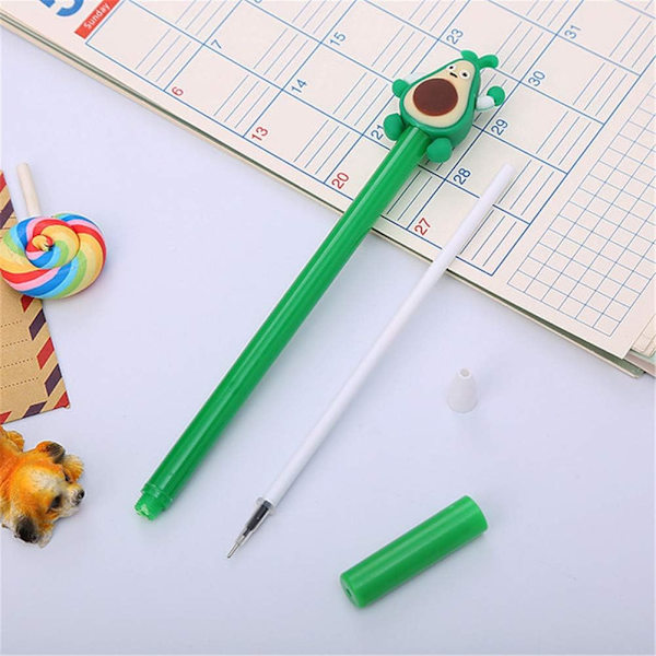 Gelblæk Rollerball Penne Nyhedspenne Til Skole Kontorartikler Gave Gelpenne Sort Blæk Gelpenne Til Kvinder grøn 10stk