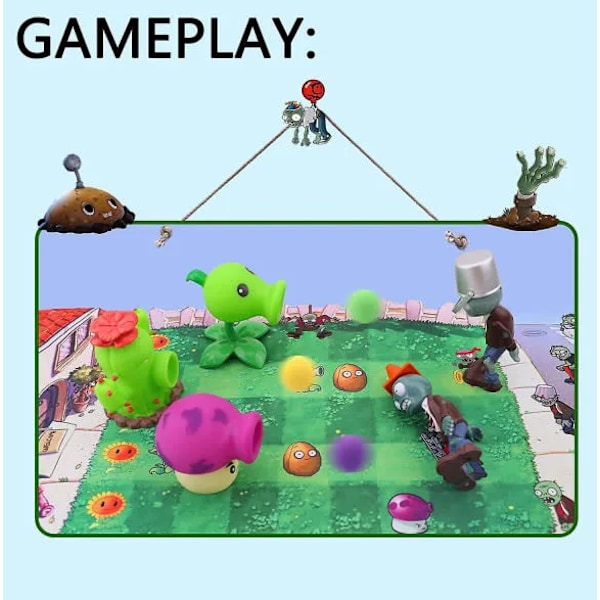 Plants vs. Zombies 2 serie leksaksfigurer
